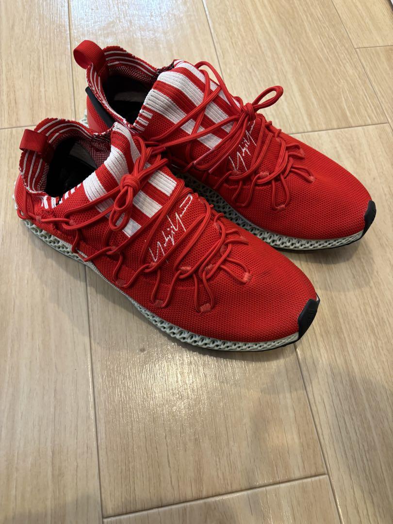 靴 Y-3 FUTURECRAFT RUNNER 4D 'RED'
