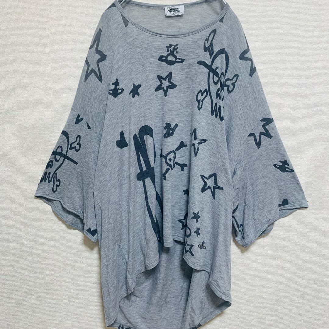 ●変形カットソー●個性満載デザイン●ヴィヴィアンウエストウッド●Tシャツ●爆希少
