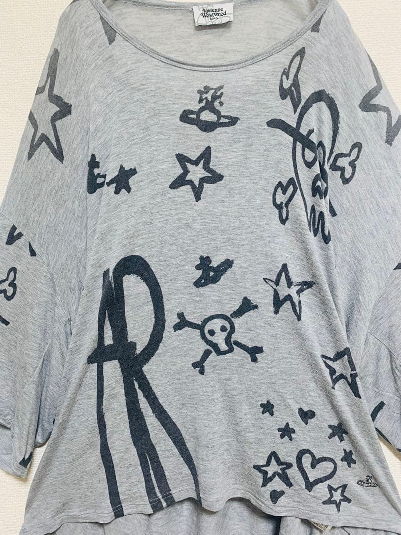 ●変形カットソー●個性満載デザイン●ヴィヴィアンウエストウッド●Tシャツ●爆希少