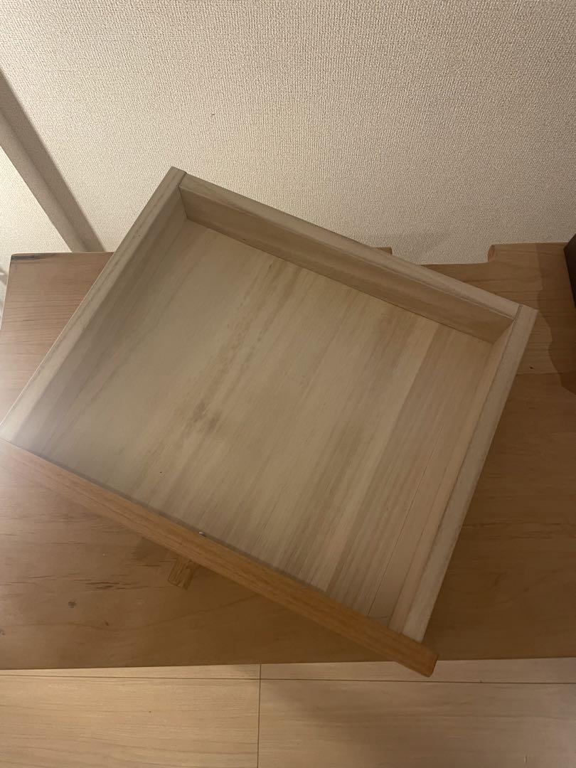 【‼️良品・早い者勝ち！】天然木アルダー材で作ったコンパクトデスク　 ベルメゾン