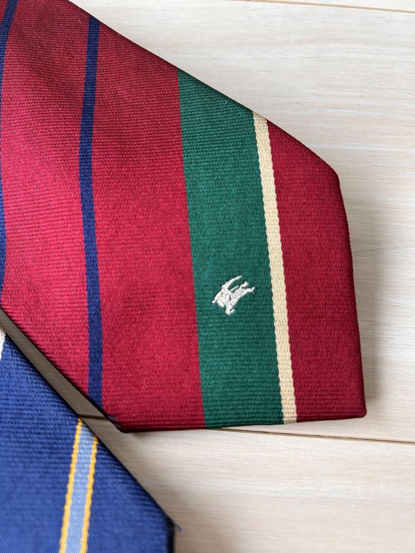 【最安値】Burberry ネクタイ まとめ売り3本セット