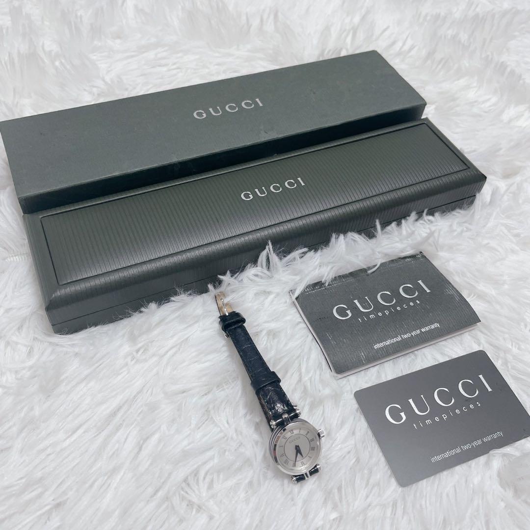 GUCCI グッチ 腕時計 2040L 箱付き レディース レザー フリー GUCCI グッチ 腕時計 2040L 箱付き レディース レザー フリー