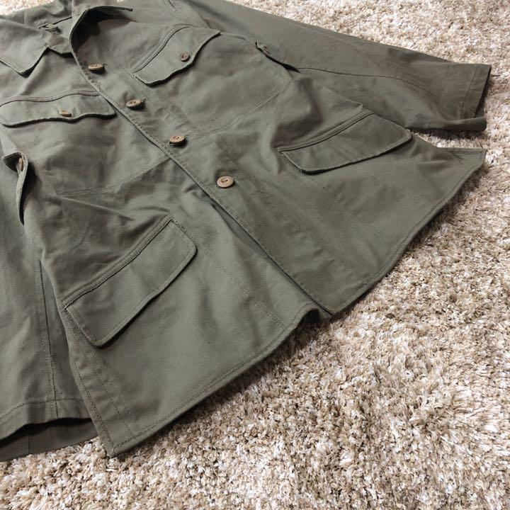 低価爆買い 旧日本軍 昭和19年製 軍服 ミリタリー シャツ ジャケット カーキ 4EuO0-m80717784068 人気SALE本物保証