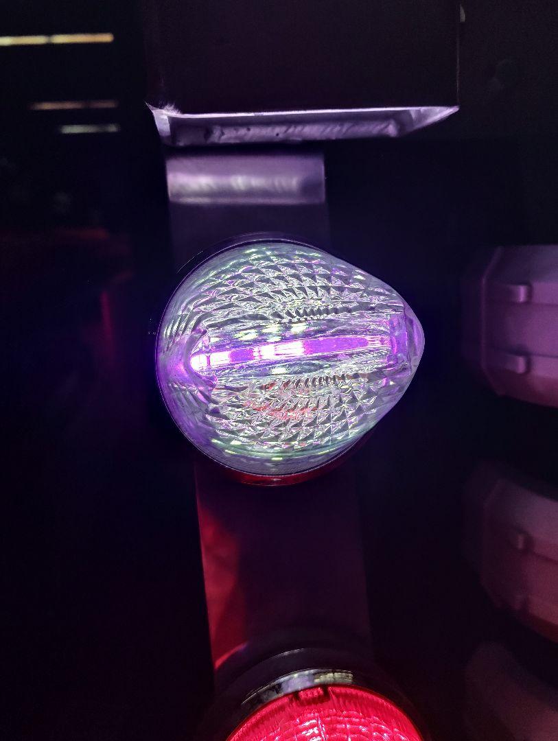 ヤック　ファルコンマーカー　一文字 クリア/イエロー　14個　ジェット　LED