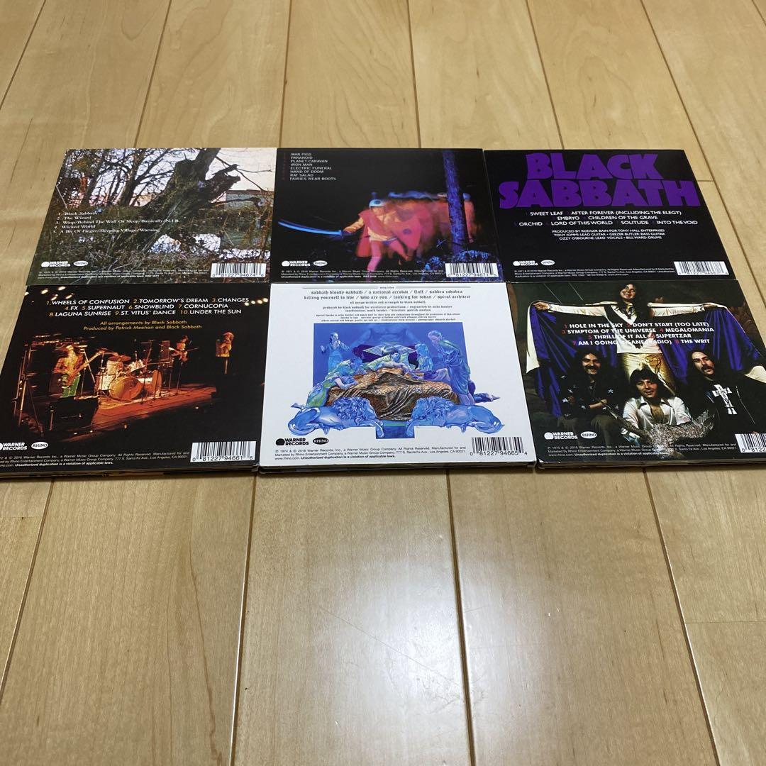 ブラック・サバス／ブラック・ボックス CD8枚のみ RHINOリ