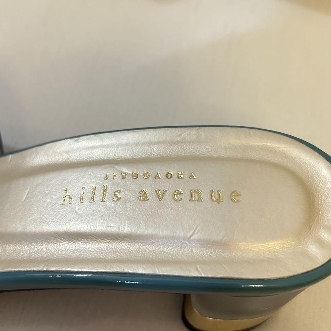 【未使用訳あり】HILLS AVENUEヒルズアベニュー☆Hサンダル ミュール