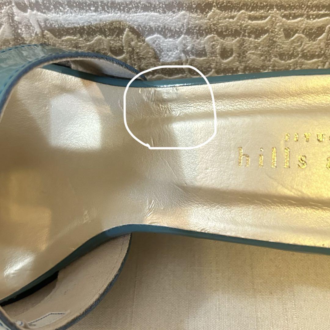 【未使用訳あり】HILLS AVENUEヒルズアベニュー☆Hサンダル ミュール