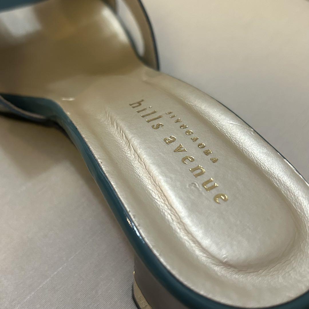 【未使用訳あり】HILLS AVENUEヒルズアベニュー☆Hサンダル ミュール