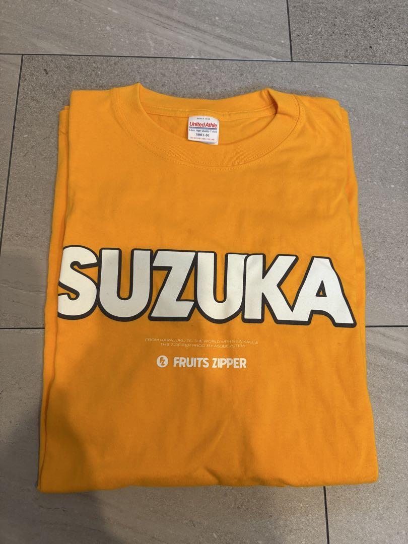 【FC限定】　FRUITS ZIPPER　推しアピTシャツ　鎮西寿々歌　Tシャツ Amazon.co.jp: FRUITS ZIPPER 推しアピ 鎮西寿々歌 Tシャツver2