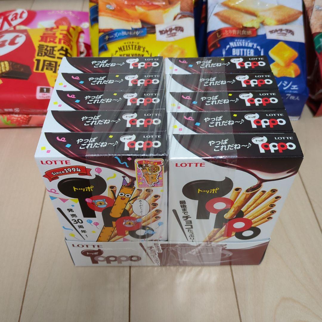 お菓子　まとめ売り　トッポ　キットカット　カントリーマーム　リングケーキ　八天堂