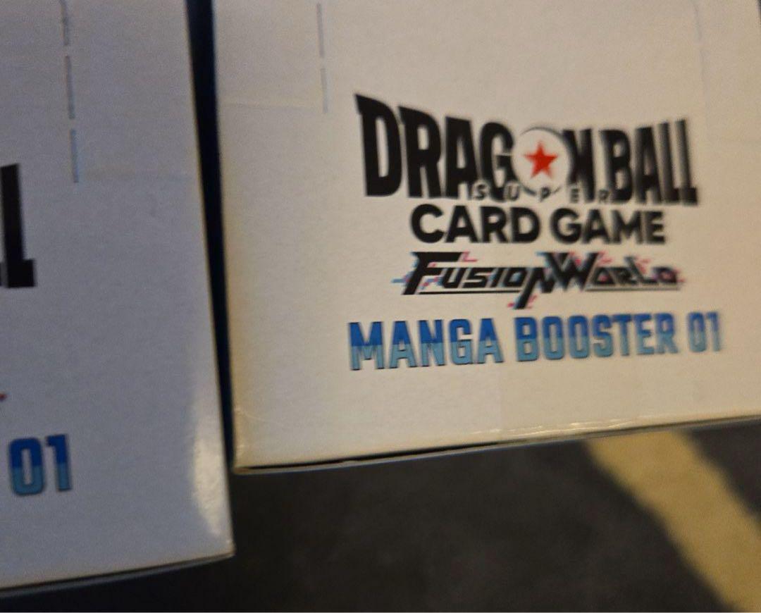 ドラゴンボール MANGA BOOSTER 01 テープ付き 3BOX ドラゴンボール MANGA BOOSTER 01 テープ付き 3BOX