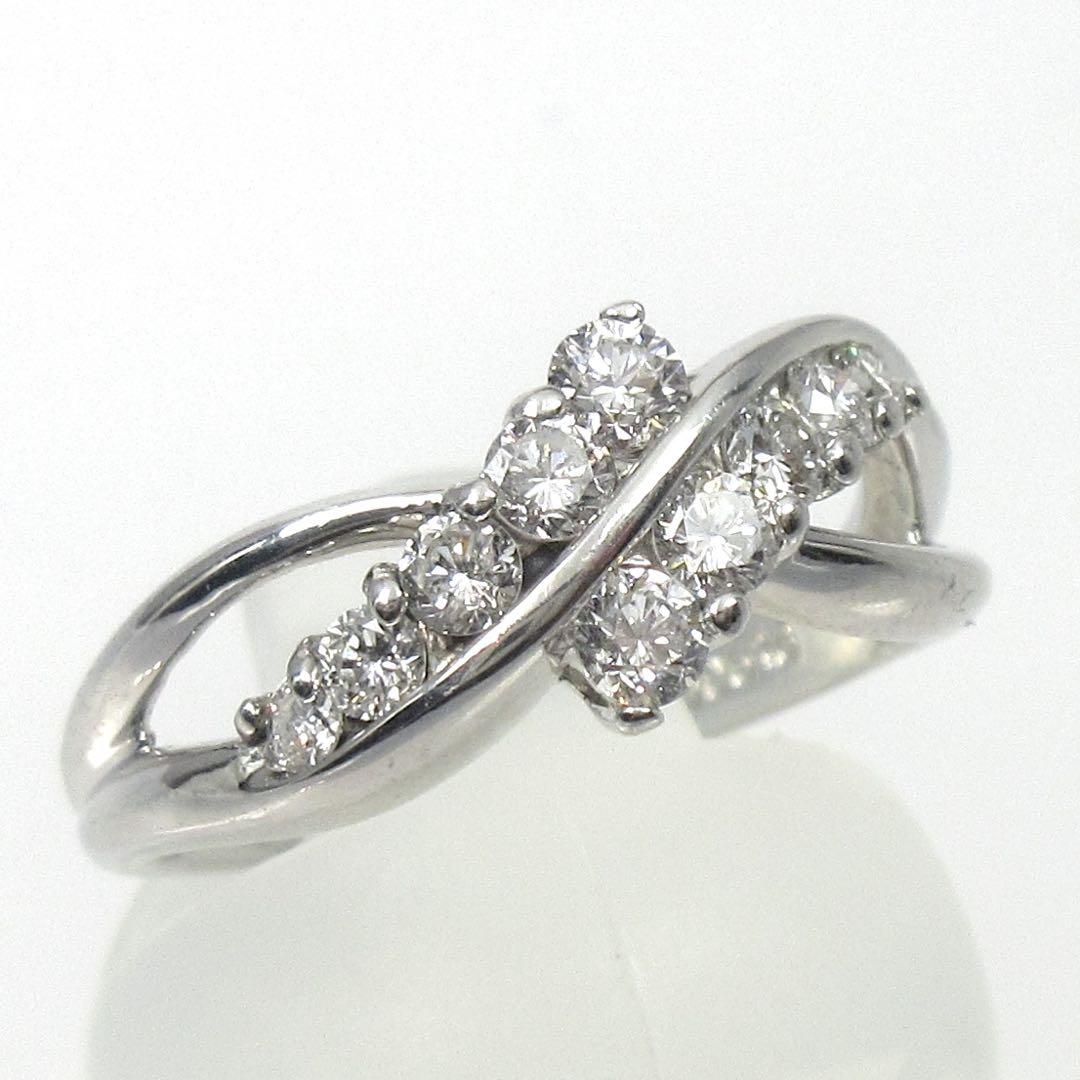 ダイヤ リング D0.50ct プラチナ ダイヤモンド Pt900 指輪