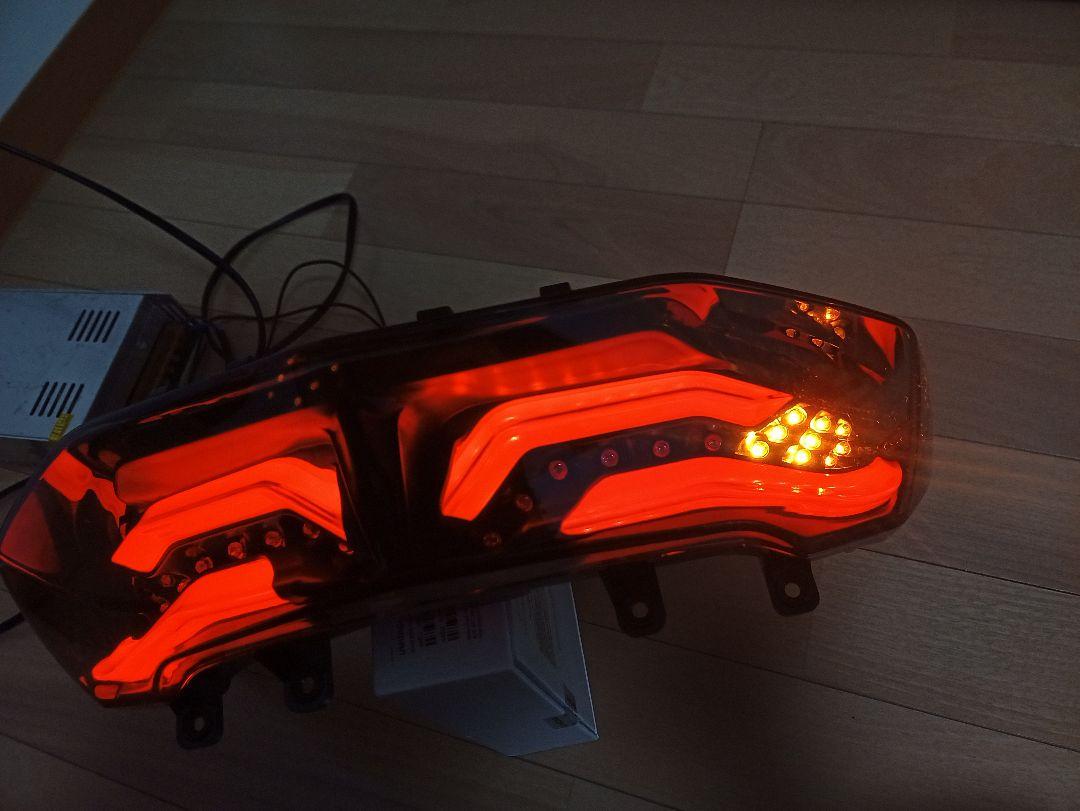 シグナスX社外LEDテールランプライトスモーク3型se44j 1yp