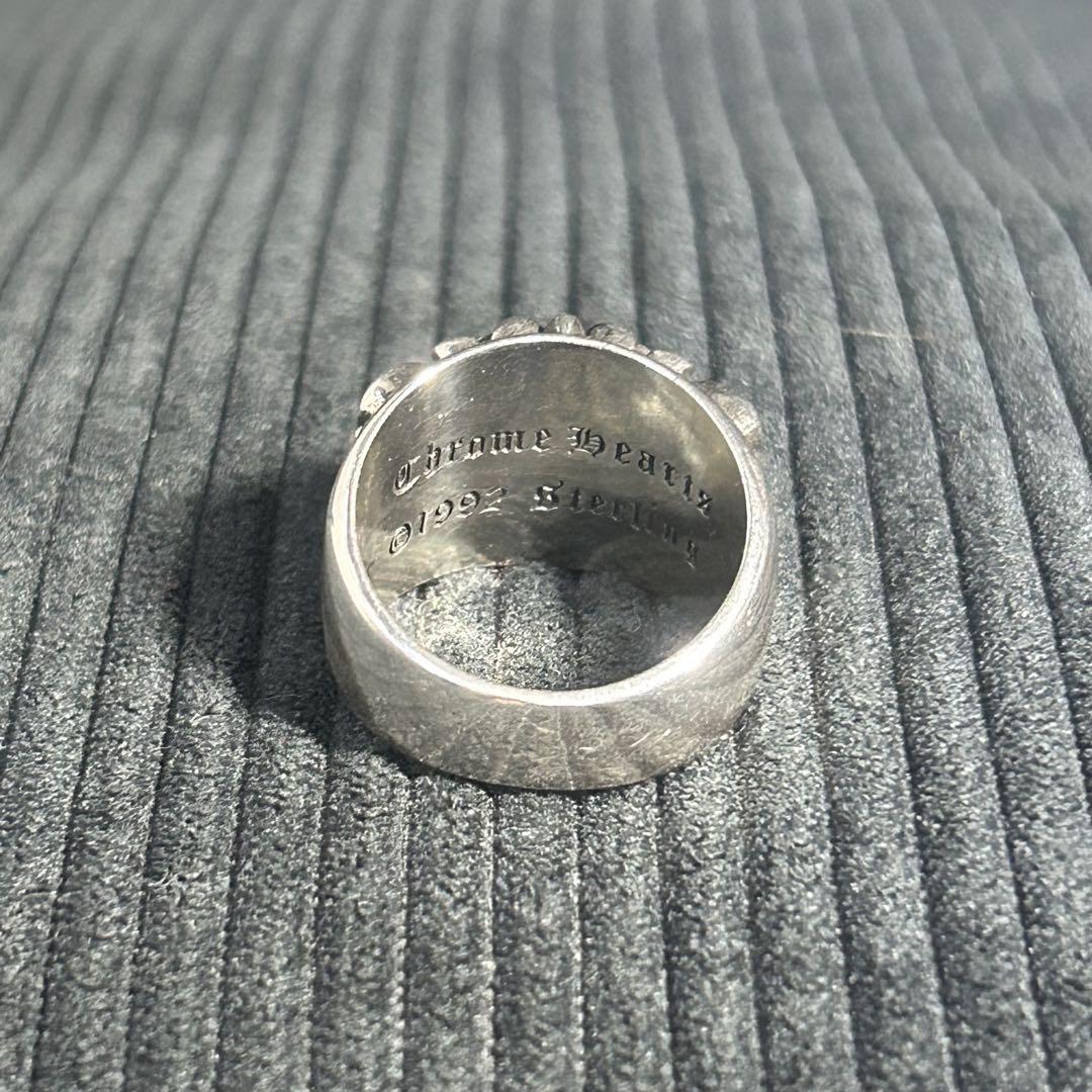 新品　21号 フローラルクロスリング　silver925 シルバー925 リング メンズ[21号] フローラルクロスリング