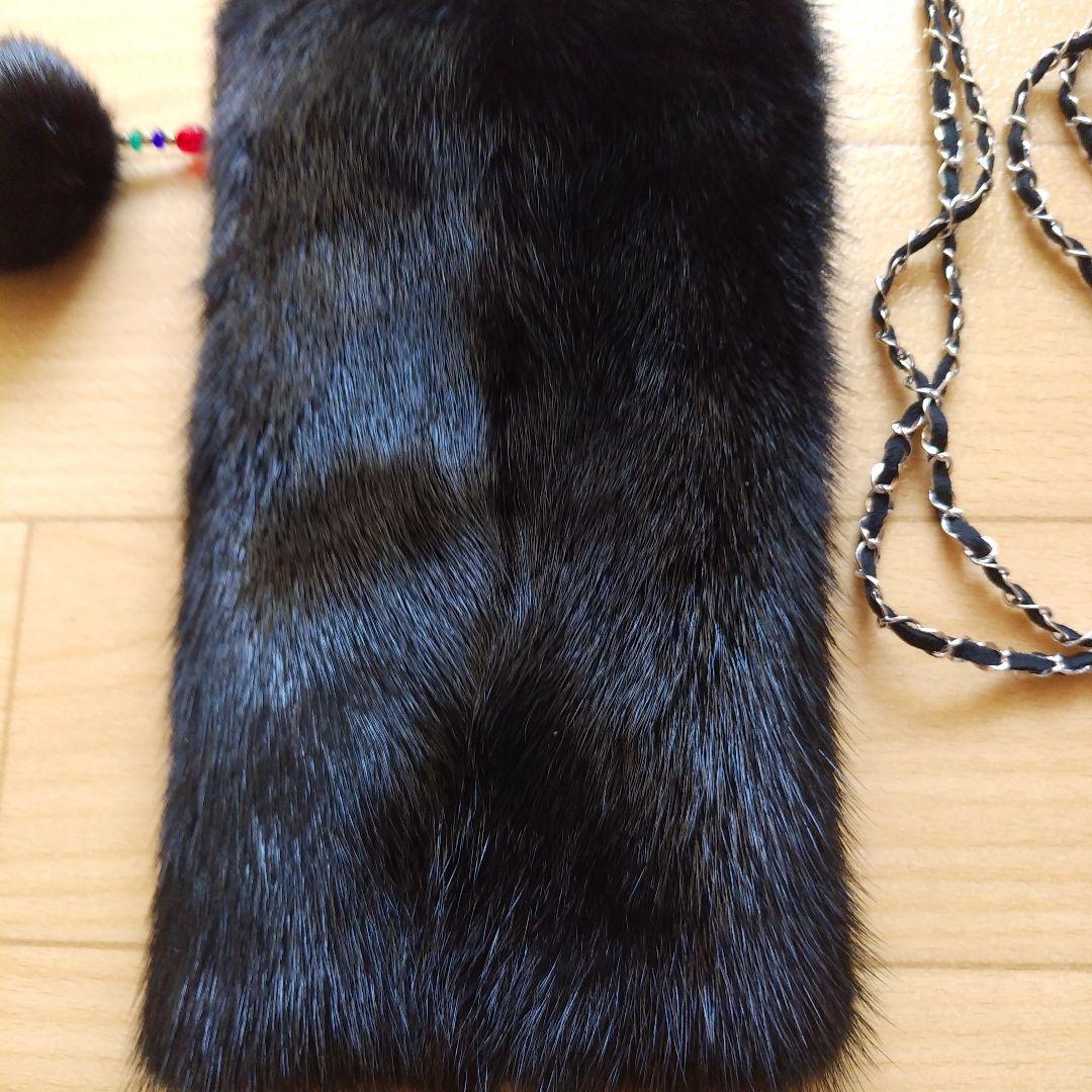 ミンクショルダーバッグ