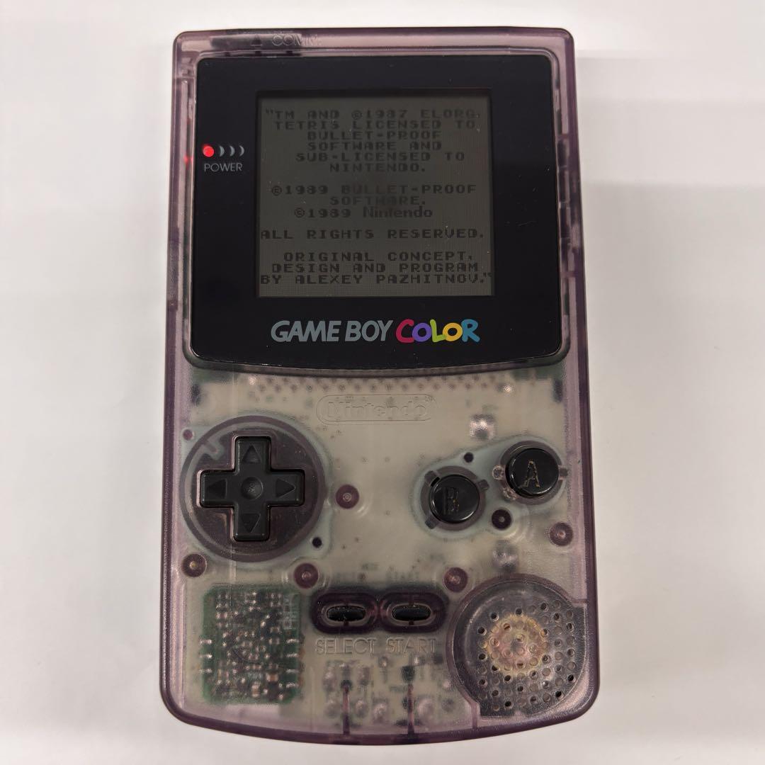 GEME BOY COLOR CGB-001 任天堂　ゲームボーイカラー
