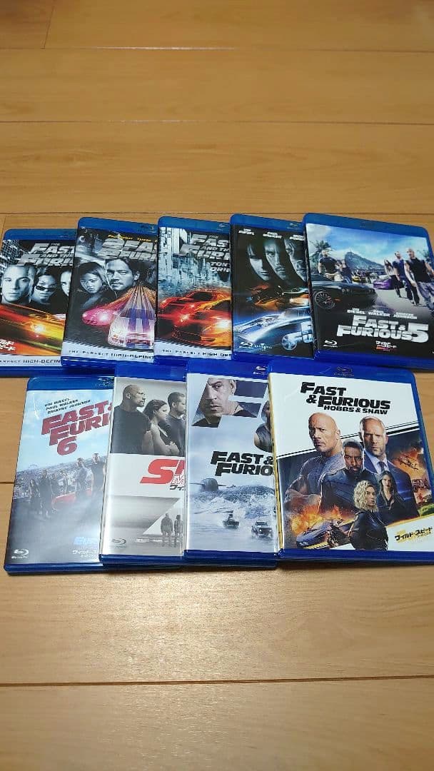 ワイルドスピード 9作品セット Blu-ray ポストカード付 【別倉庫からの