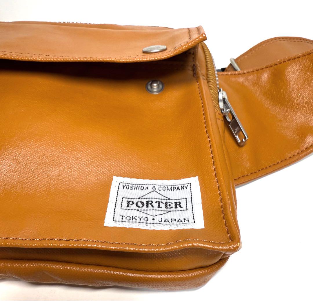⭐︎極美品 PORTER ポーター ショルダーバッグ キャメル⭐︎