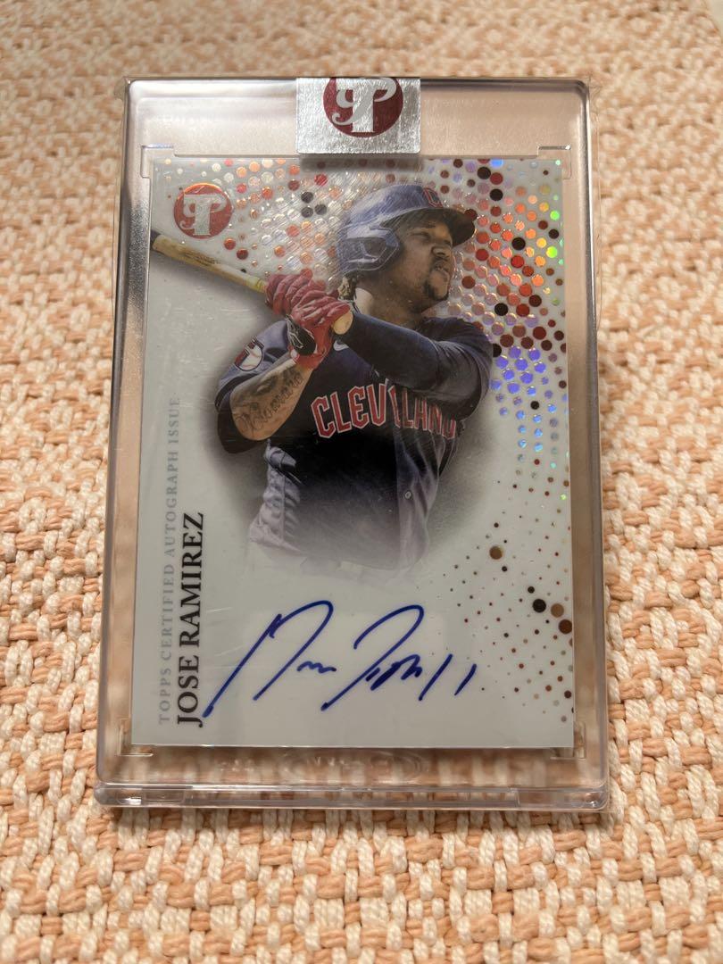 ホセラミレス auto Jose Ramirez topps pristine