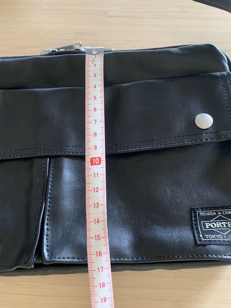 美品】PORTER ポーター ボディーバッグ ウエストポーチ ブラック