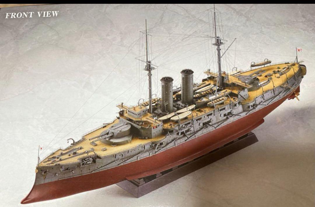 戦艦三笠 1/200　No1 1/200 WAVE ウェーブ Amazon | ウェーブ 1/200 戦艦 三笠 全長約66cm プラモデル