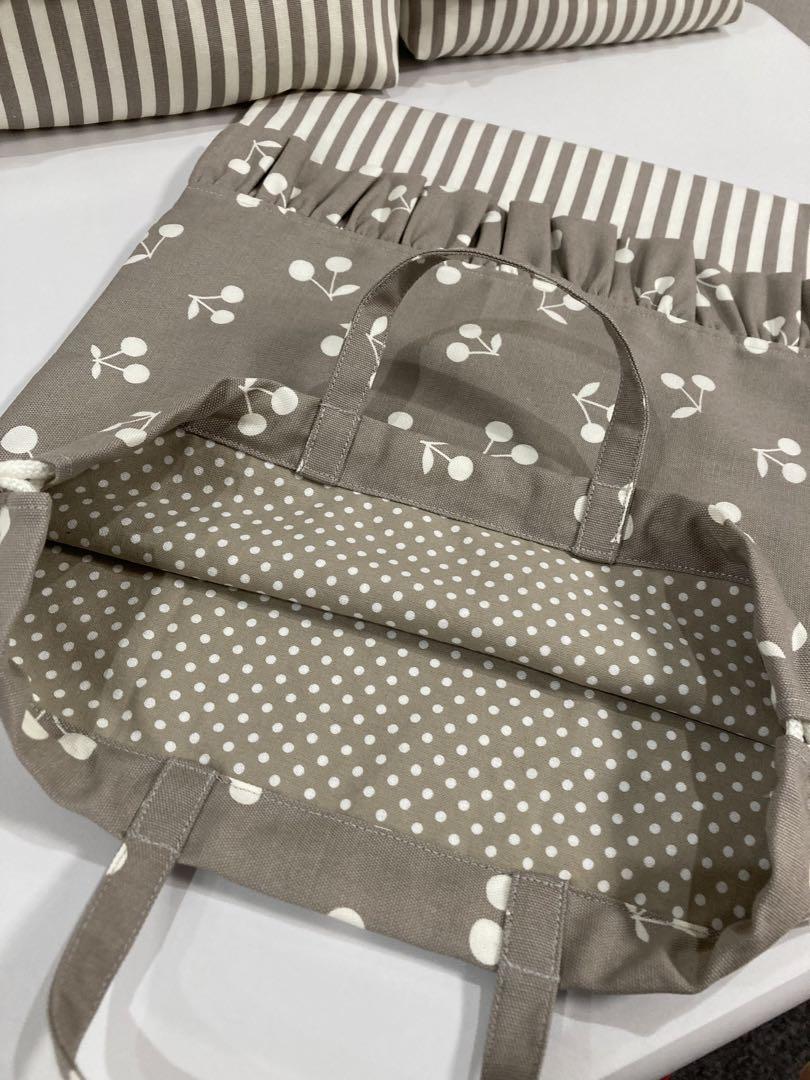 ♡ページ★ハンドメイド（チェリーくすみグレー）