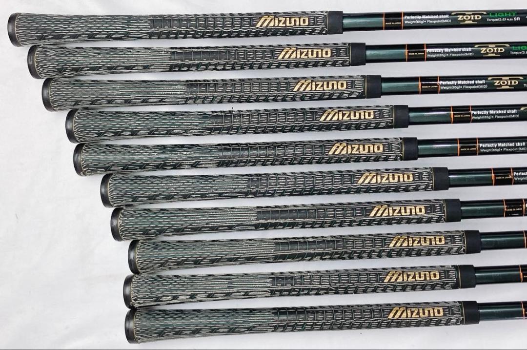 【豪華10本】MIZUNO T-ZOID COMP アイアンセット ゴルフクラブ