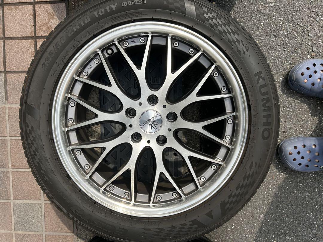 ロクサーニマルチホルゲッタ18/pcd114.3,8j.et38