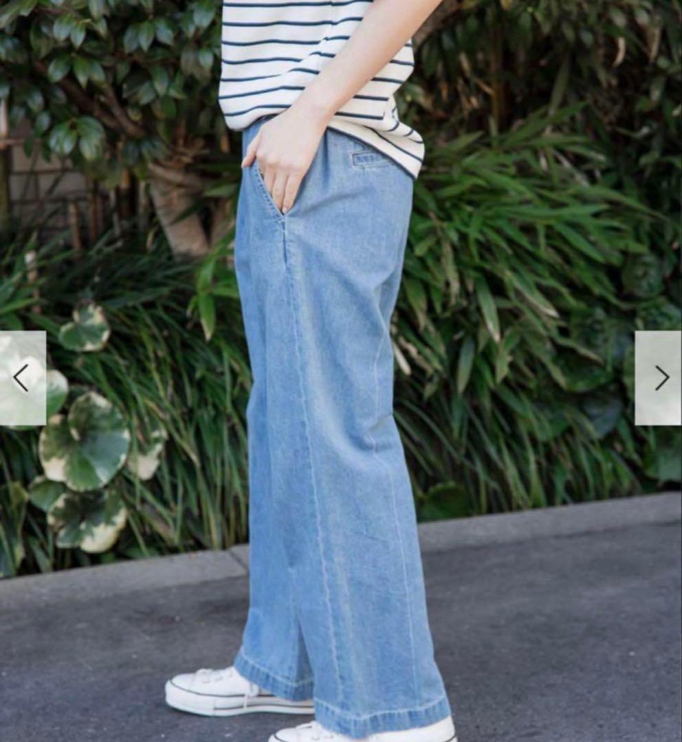 M新品タグ付き　FORK&SPOON　綿麻デニムパンツ　アーバンリサーチドアーズ