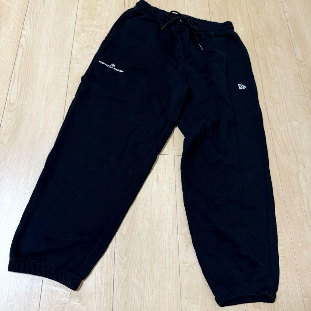 NEWERAxバスキア コラボスウェットパンツ