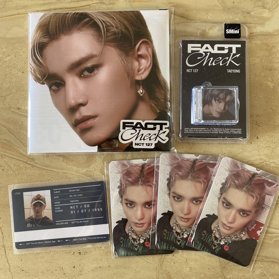 NCT127 FactCheck Target盤 テヨン トレカ NCT127 FactCheck target テヨン 王子様トレカ+CD - メルカリ
