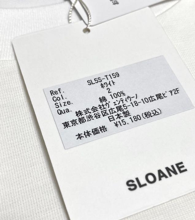 スプリングフェア 新品 Sloane スローン ペルーコットン天竺半袖ワンピース 日本製 安心の定価販売