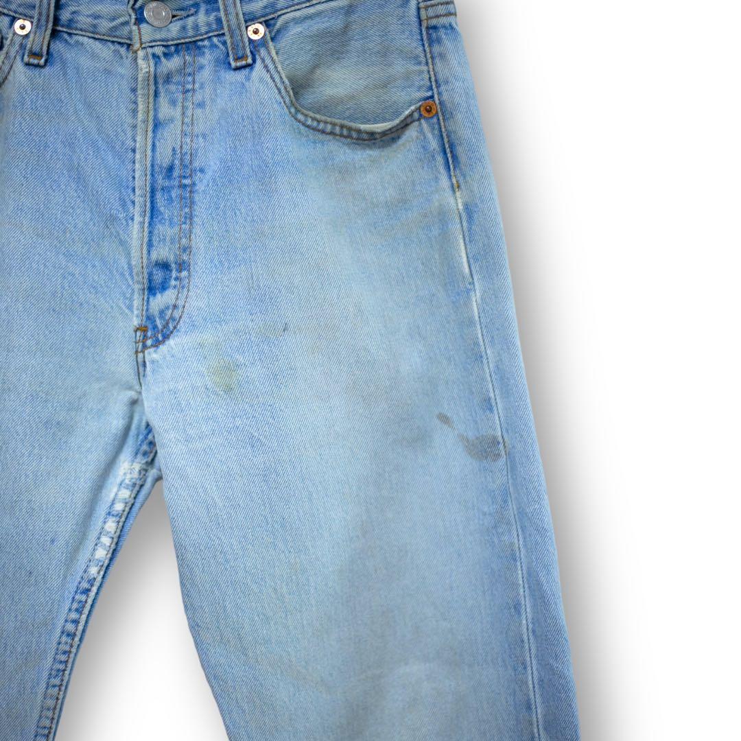 ☆リーバイス501 ユーロ 刻印252 90s ヴィンテージ グランジ ダメージ