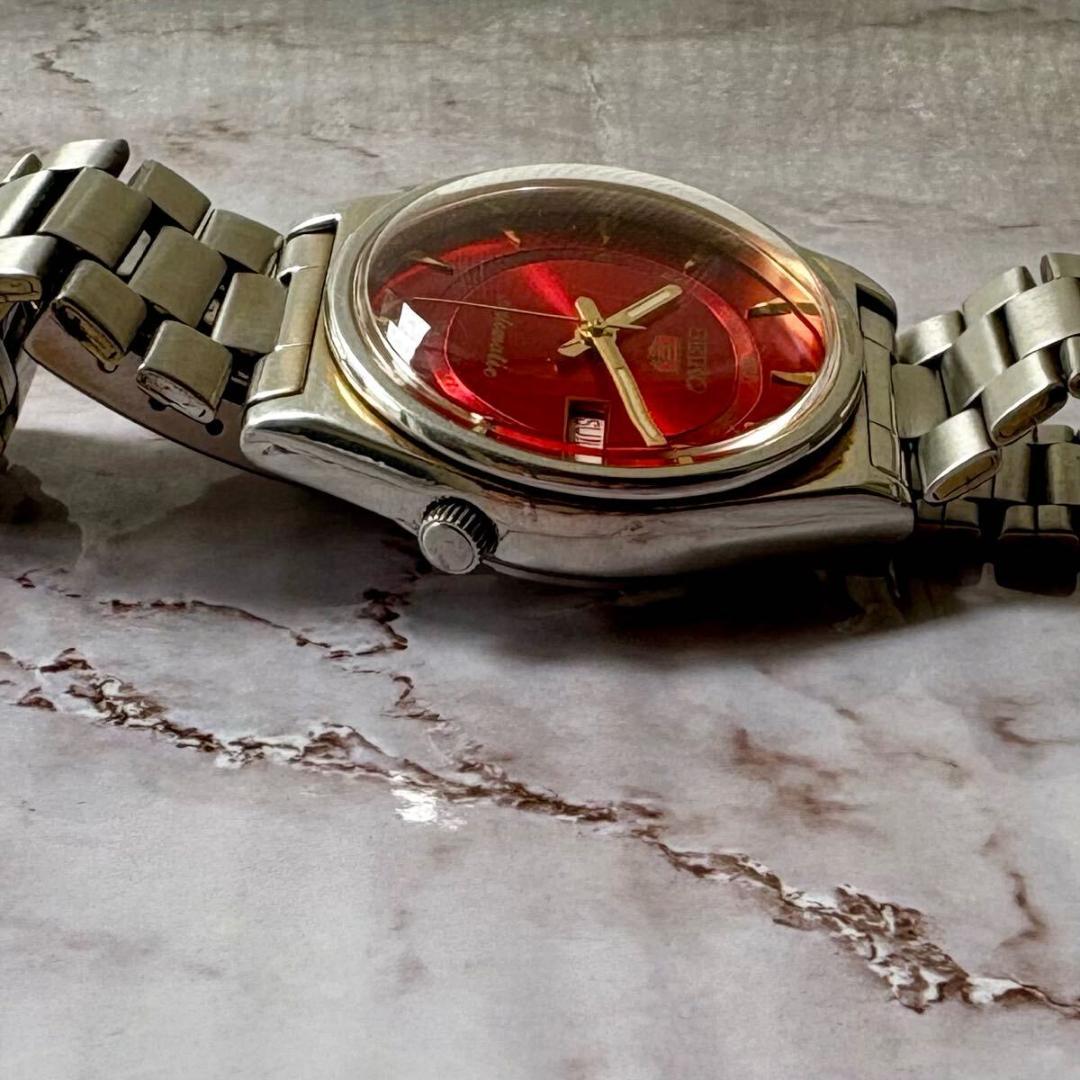 SEIKO5☆オーバホール済☆デイデイト☆純正ベルト☆自動巻