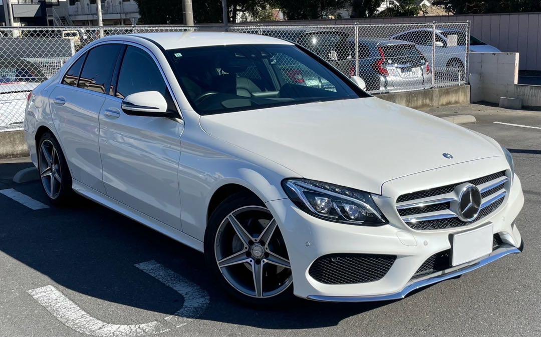 ベンツ W205 C220d 100万円故障保証AMGタイヤ新品 ドラレコ自動車本体