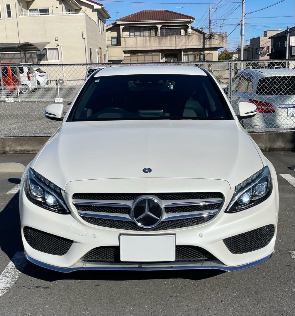 ベンツ W205 C220d 100万円故障保証AMGタイヤ新品 ドラレコ