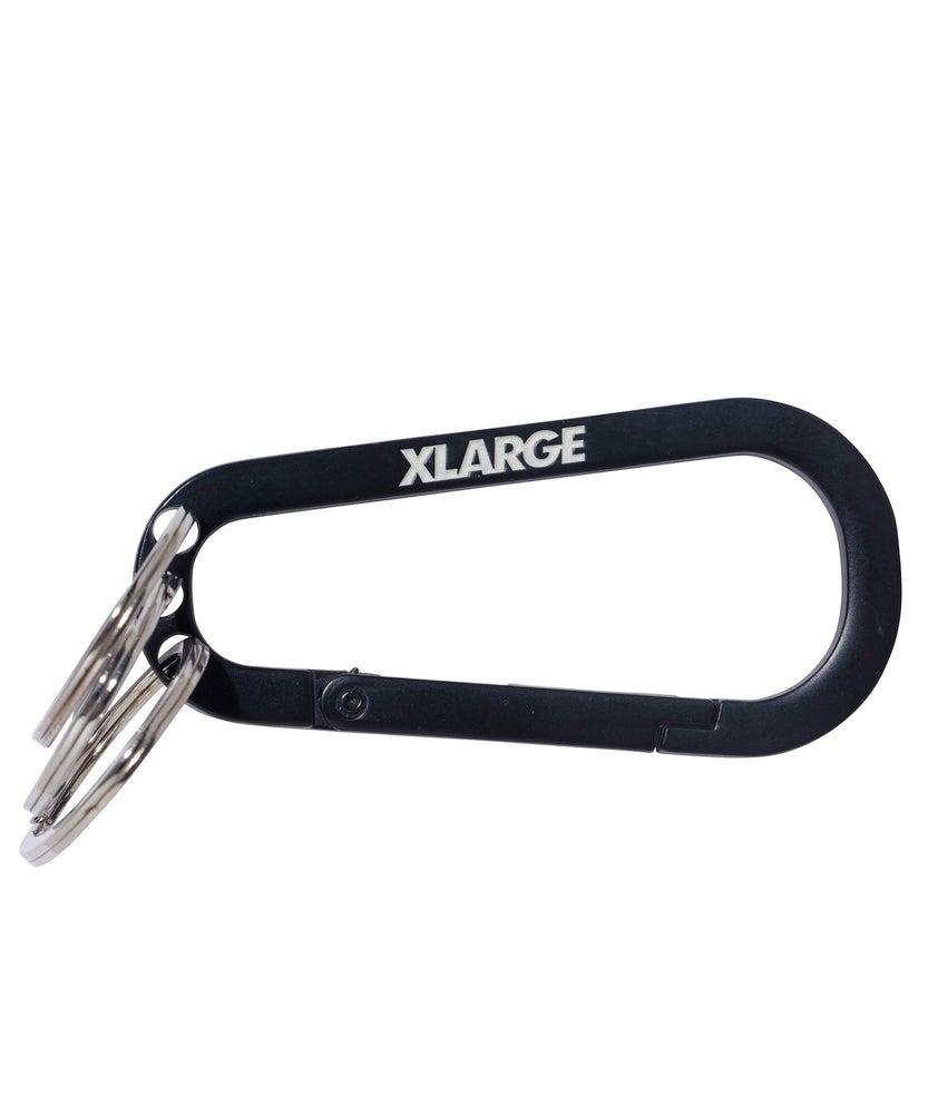 オンラインストア セール★ブラック XLARGE スタンダード ロゴ キーリング カラビナ 5 オンラインストア セール★ブラック XLARGE スタンダード ロゴ キーリング カラビナ 5
