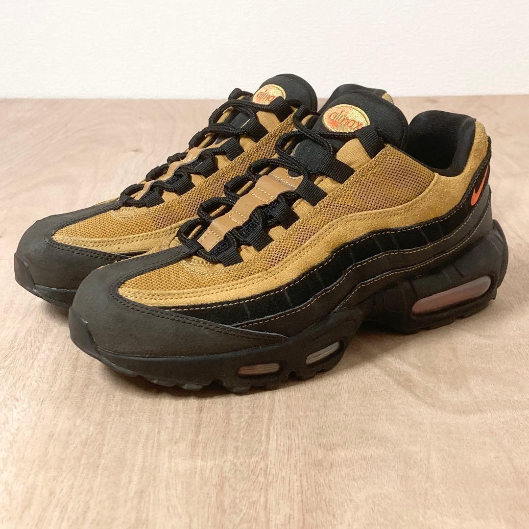 【美品】NIKE エアマックス95 コスミッククレイ 黒 ブラウン 27cm 【美品】NIKE エアマックス95 コスミッククレイ 黒 ブラウン 27cm