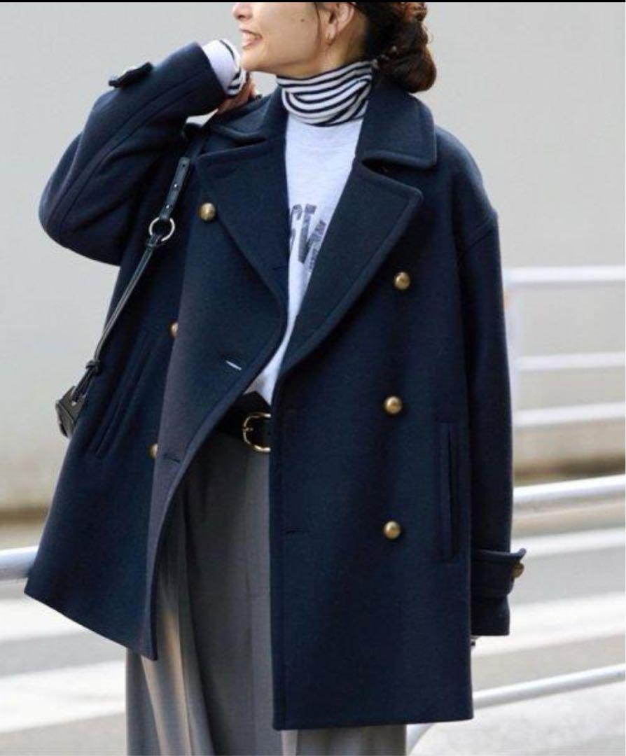 JOURNAL STANDARD MANTECOダブルクロスPコート