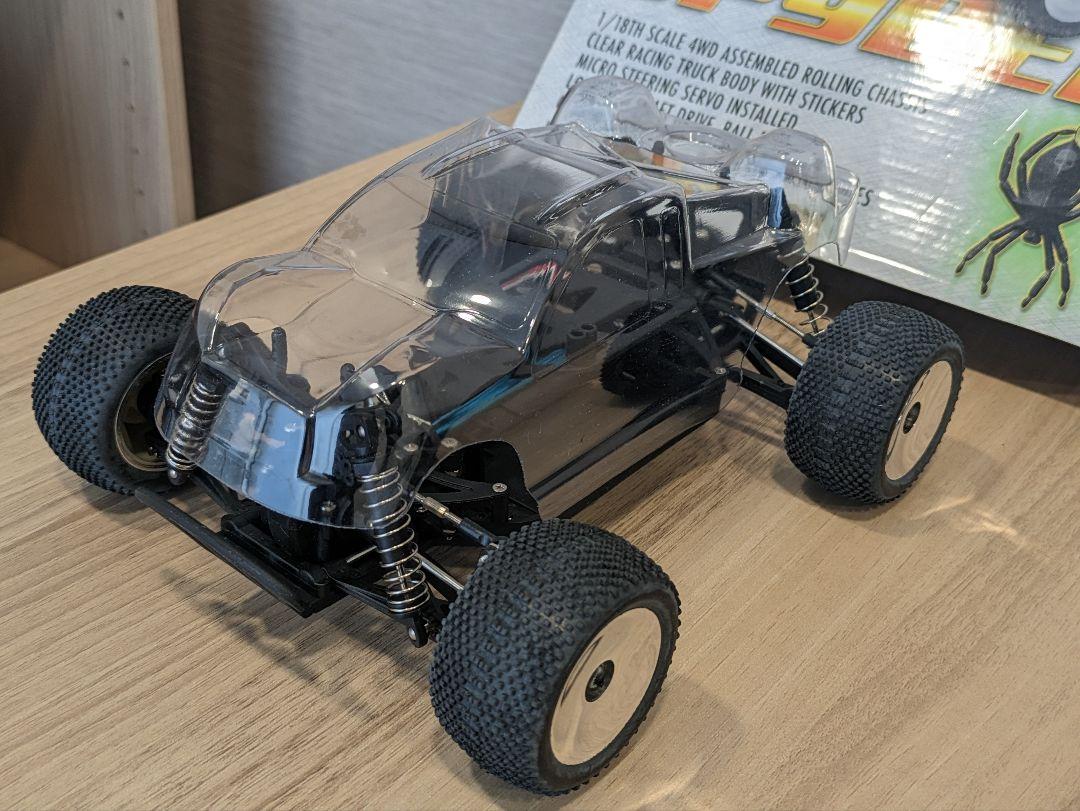 京商 1/18 Itsy Bitsy Spyder 4WD ミニトラックRC