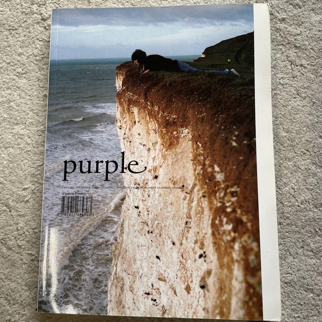 洋書 purple number15 spring summer '03