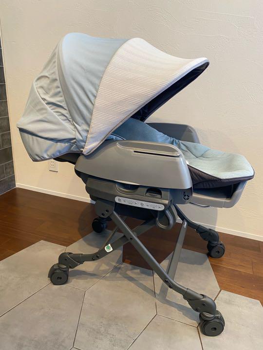 ペットはお 付属品ほぼ未使用 オートスウィング スリープシェル EG hxVzk-m80751074588 コンビ ネムリラ ベビー・キ