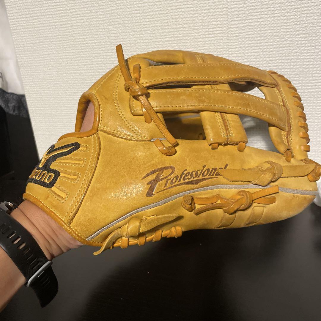 ミズノ professional Deerish 右利き内野用グローブ