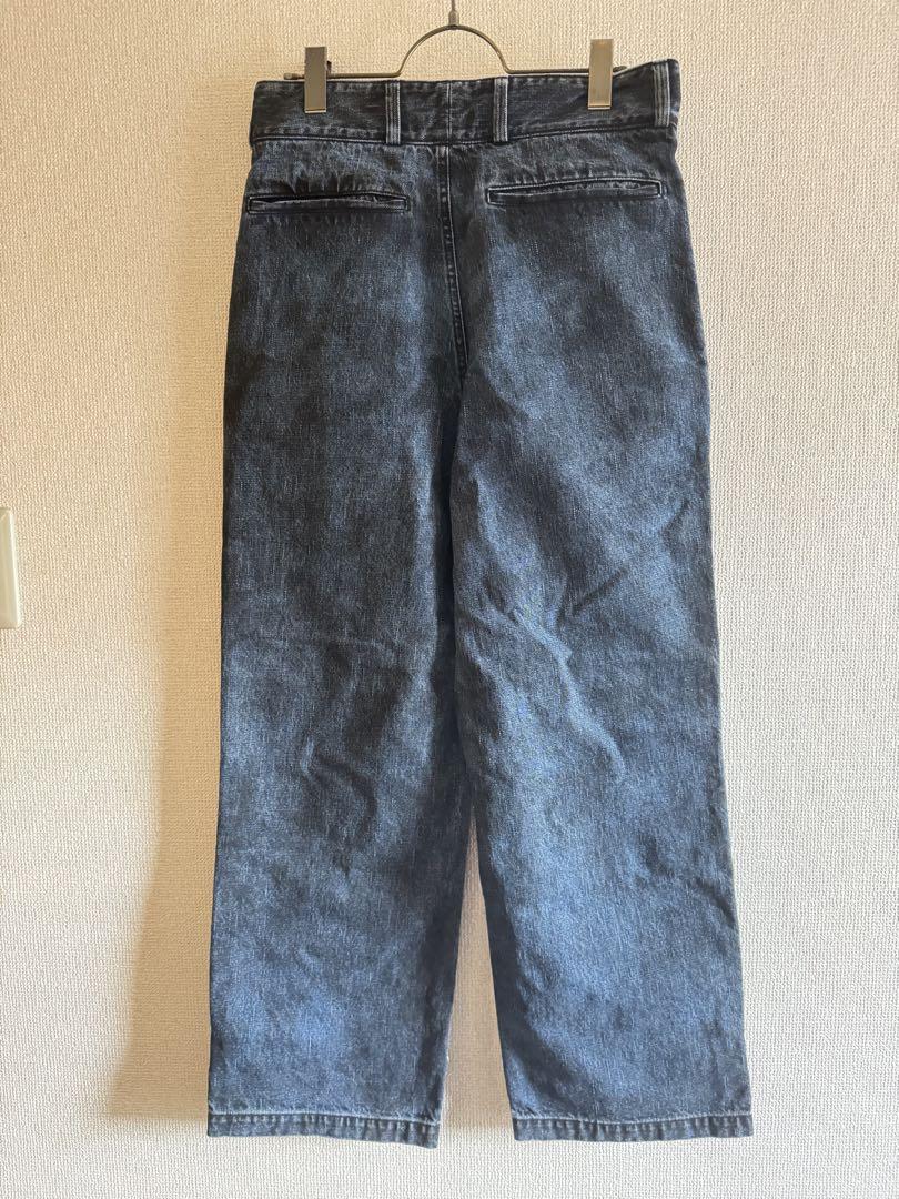 issue things 25ss フェイドインディゴデニム