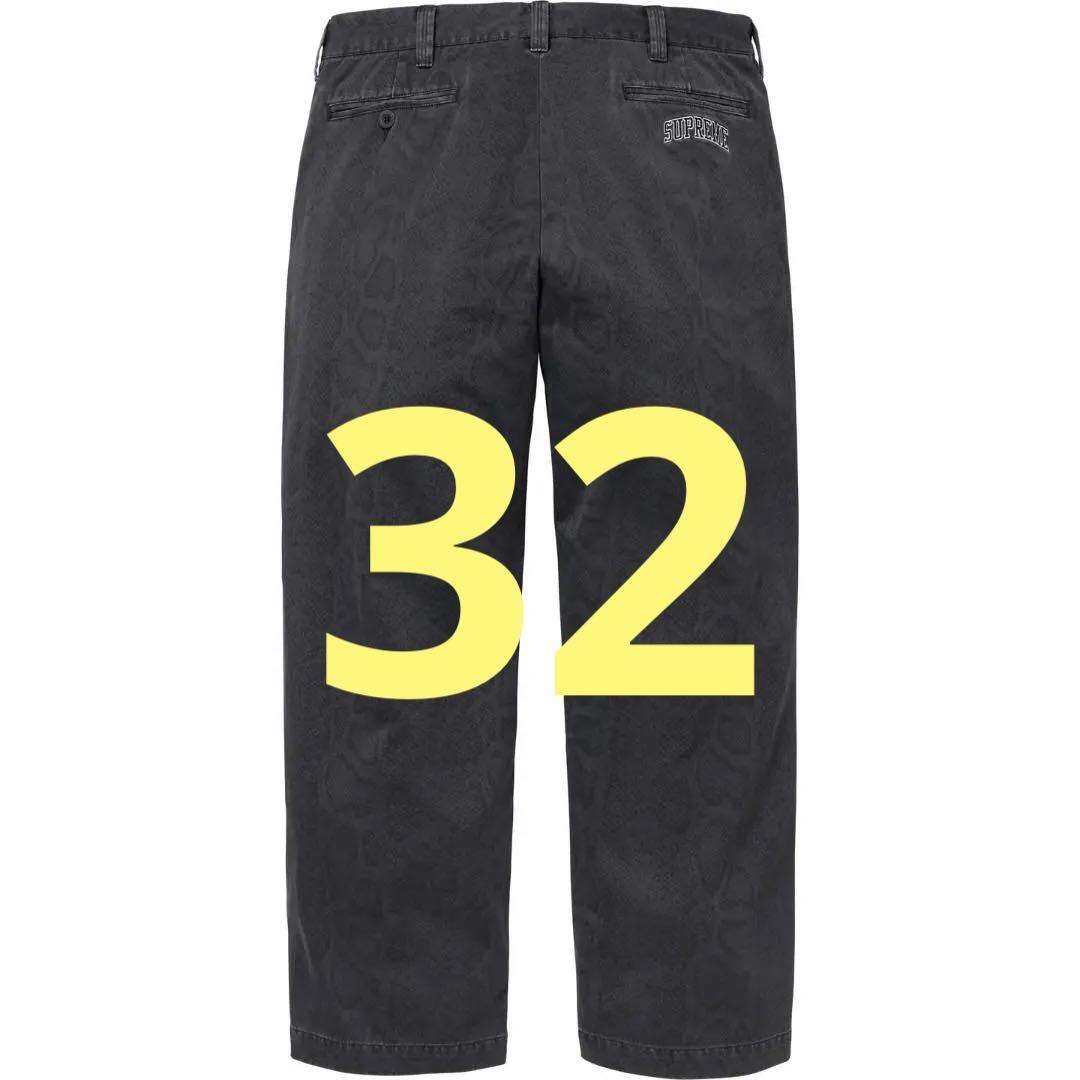 Supreme Snake Print Chino Pant 32インチ Supreme Snake Print Chino Pant (SS24) - $148