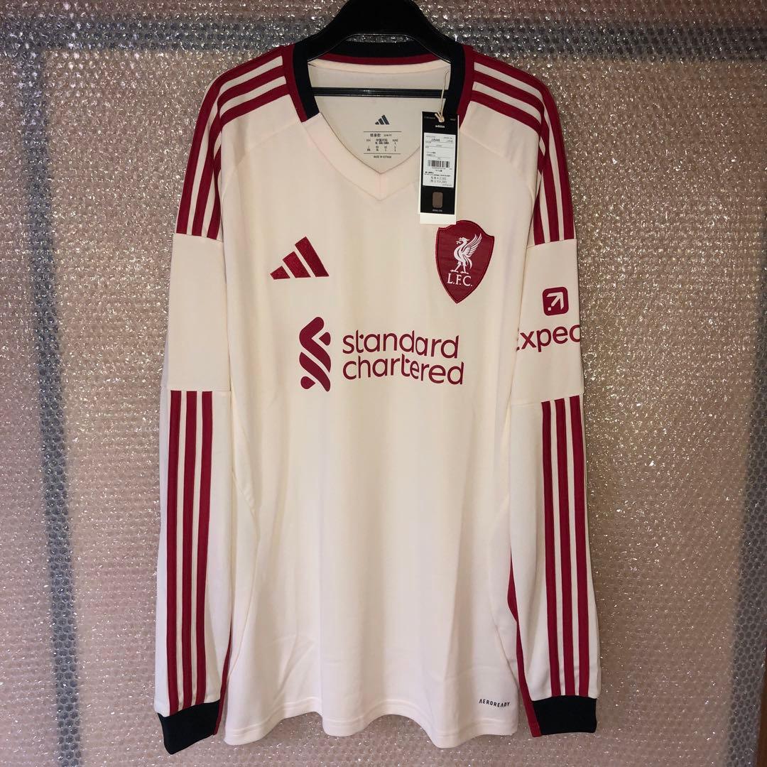 正規品リバプール25-26アウェイ長袖ユニフォーム リヴァプール adidas