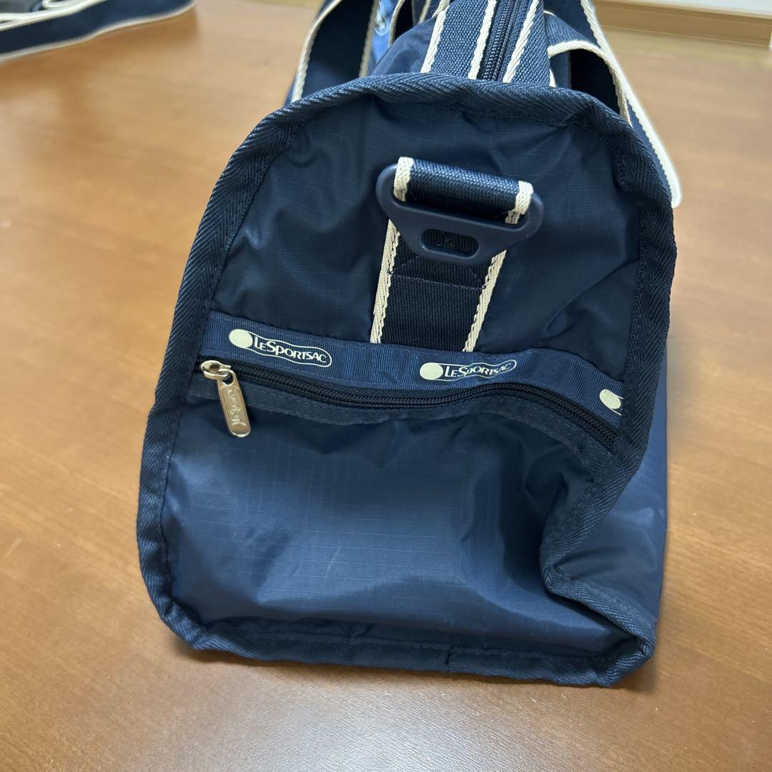 LeSportsac ミディアム　ネイビー ボストンバッグ
