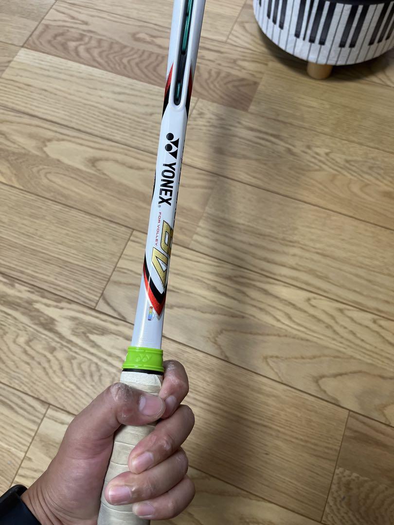(着払いのみ対応)ヨネックス　ナノフォース8Vレブ　初期ホワイト