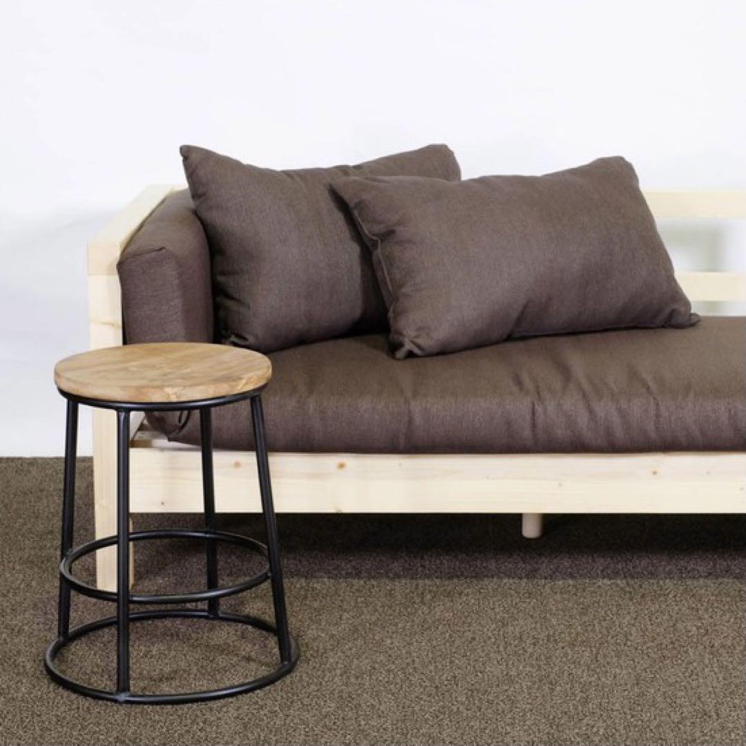 A 新品 カントリー テーブル アイアン サイド スタンド 飾り棚 机 物置き 卸売り家具・インテリア - A 新品 カントリー テーブル アイアン