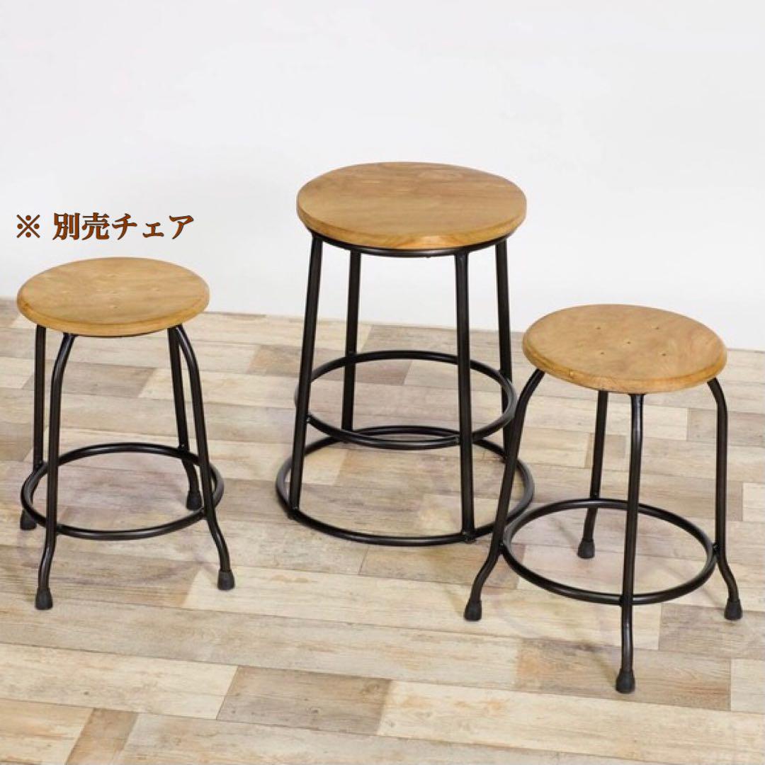 A 新品 カントリー テーブル アイアン サイド スタンド 飾り棚 机 物置き 卸売り家具・インテリア - A 新品 カントリー テーブル アイアン